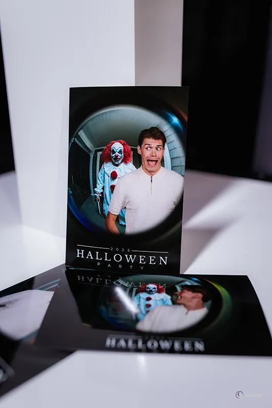 Creative twisted Halloween AI photography experience